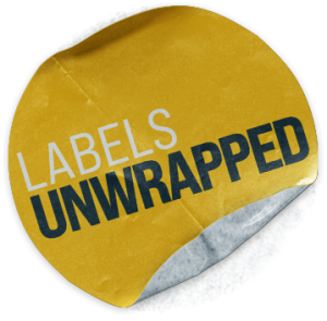 Labels Unwrapped sticker