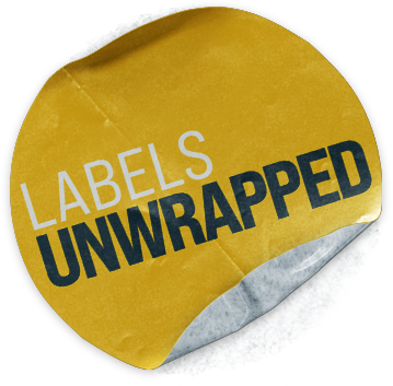 Labels Unwrapped sticker