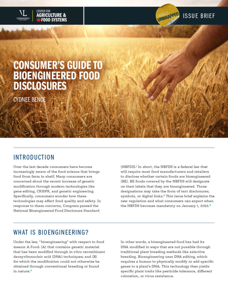 National-Bioengineered-Food-Disclosure-Standard-r5-1-cover | Labels ...