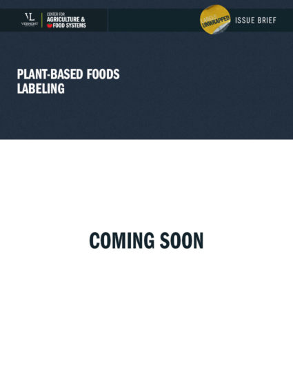 Plant-Based Foods Labeling