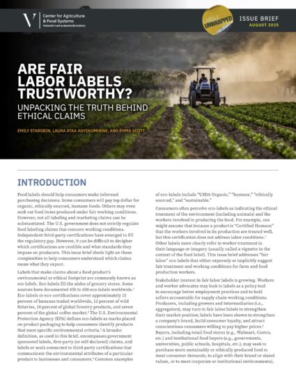 Are Fair Labor Labels Trustworthy?